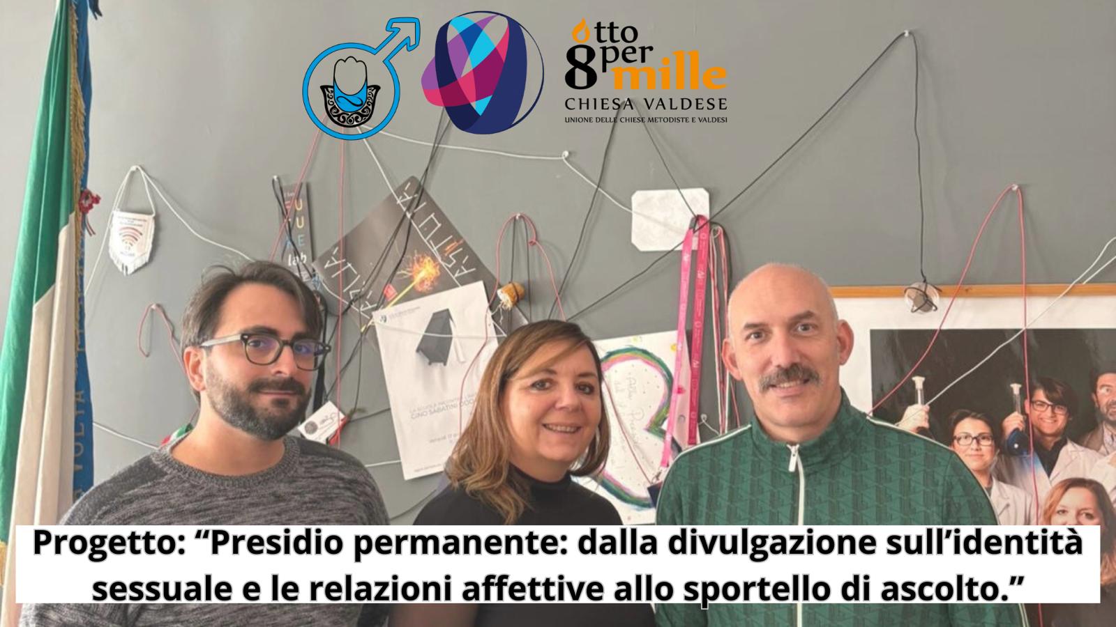 Presidio permanente: dalla divulgazione sull’identità sessuale e le relazioni affettive allo sportello di  ascolto presso IIS Volta Pescara